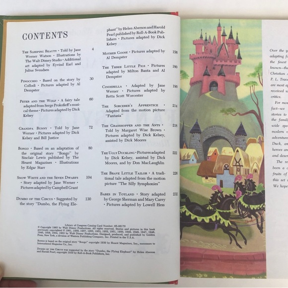 Vintage Disney Books ✨ c.1967 ✨ Set of 4 - Picture 10 of 16